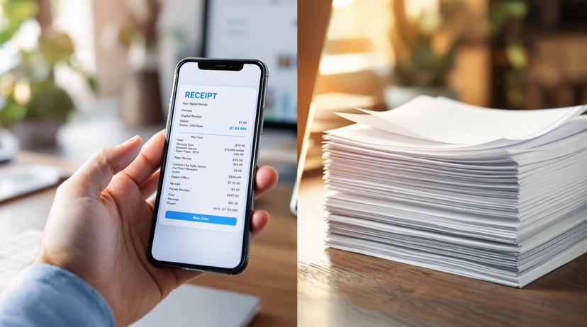 Digital vs Paper Receipts: A Complete Comparison Guide